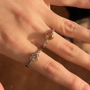 NWOT silver ring set